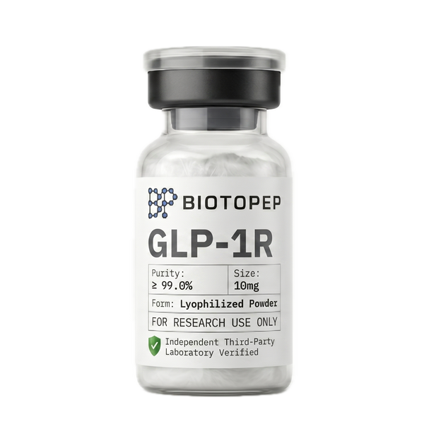 Semaglutide 5mg lyophilized GLP-1 receptor agonist research peptide vial - Biotopep