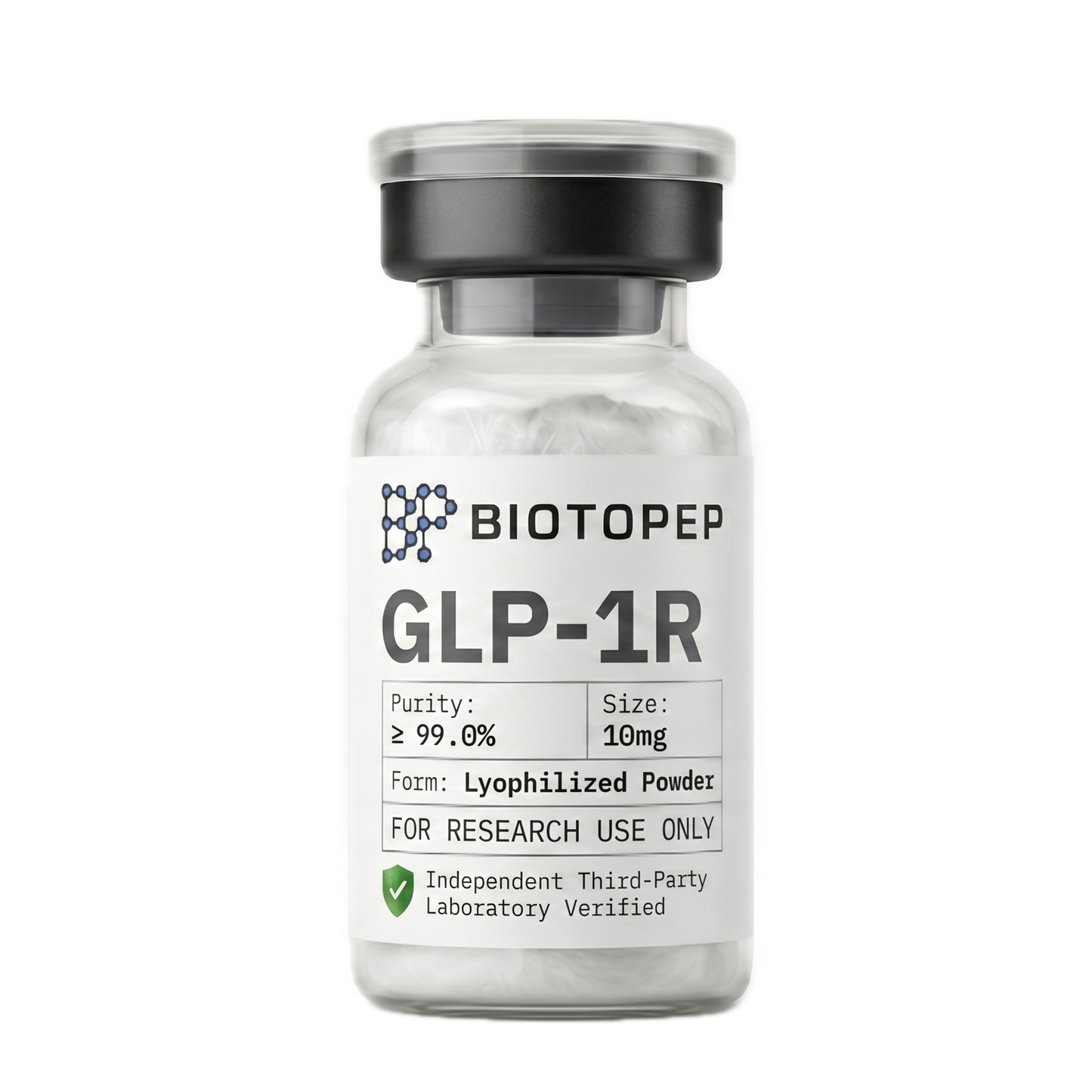 Semaglutide 5mg lyophilized GLP-1 receptor agonist research peptide vial - Biotopep
