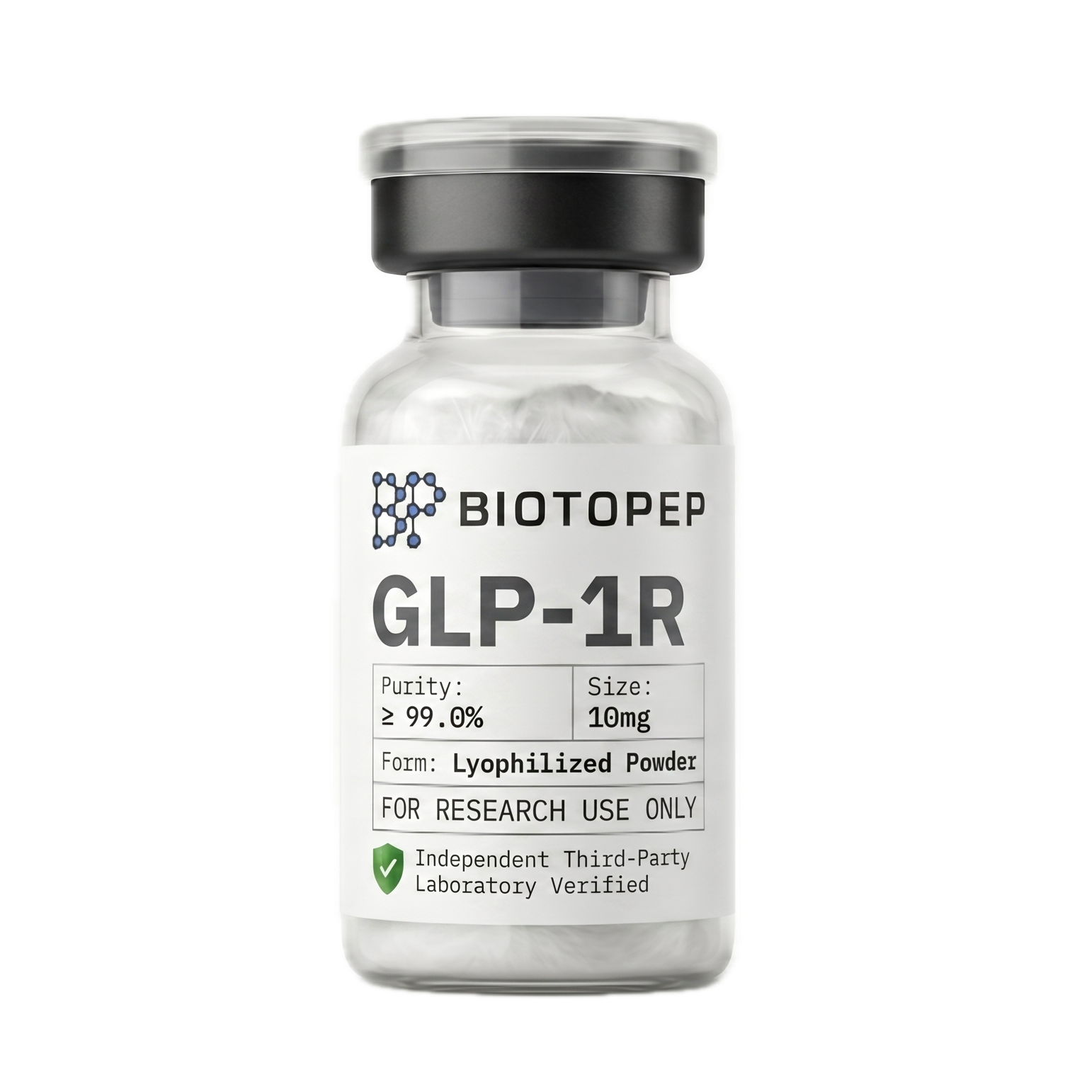 Semaglutide 5mg lyophilized GLP-1 receptor agonist research peptide vial - Biotopep