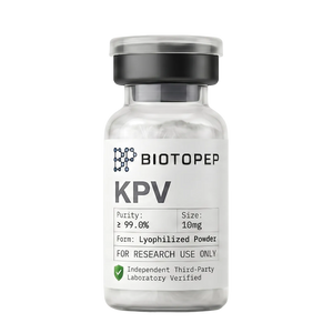 KPV 10mg lyophilized anti-inflammatory research peptide vial - Biotopep