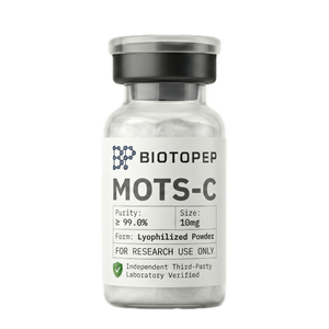 MOTS-c 10mg lyophilized mitochondrial research peptide vial - Biotopep