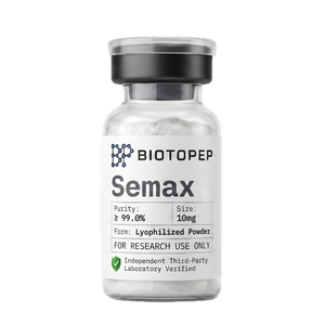 Semax 10mg lyophilized neuropeptide research vial - Biotopep